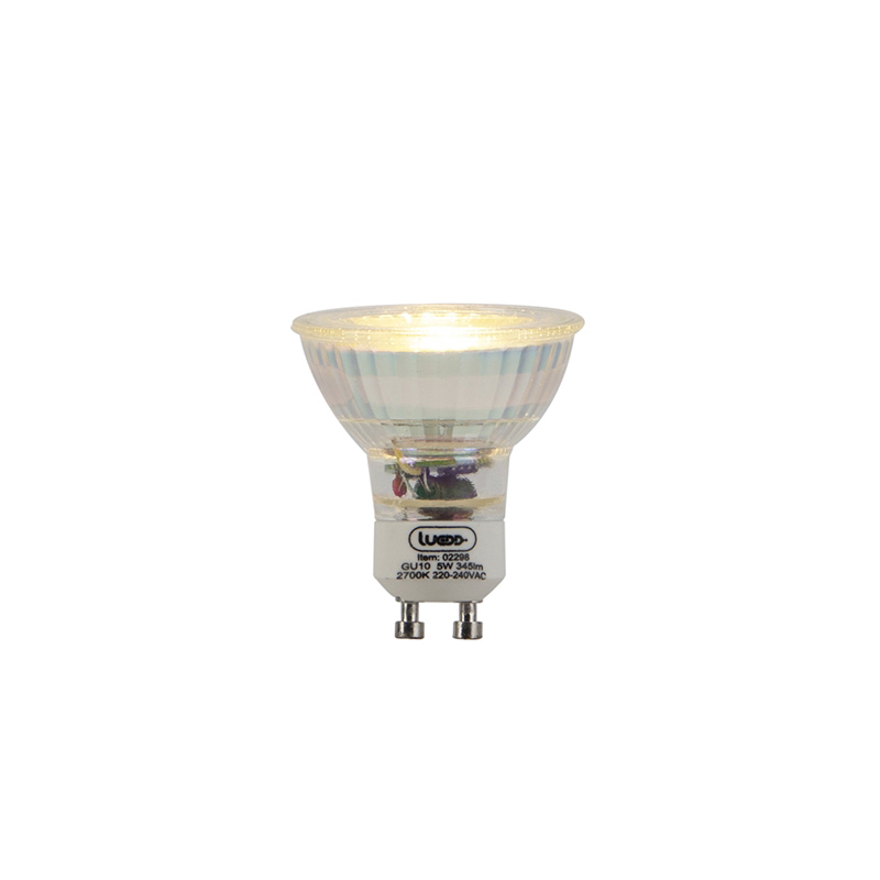 GU10 stmívatelná LED lampa 3 stupňová stmívatelná 5W 345lm 2700 K.