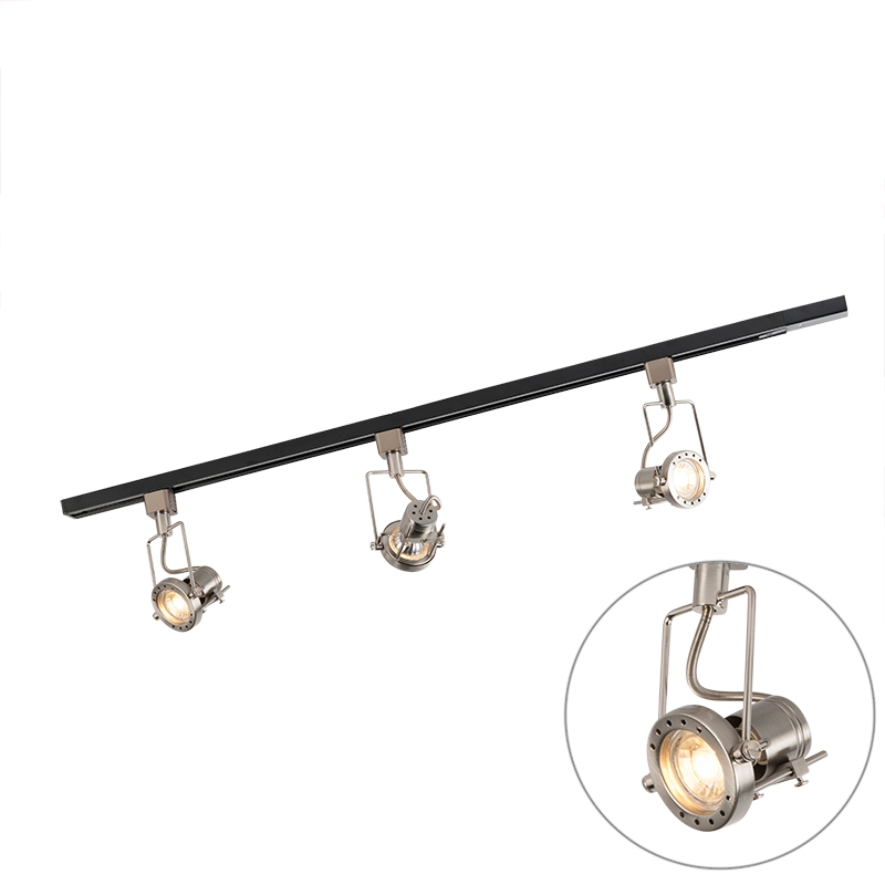 Kolejnicový systém se 3 body