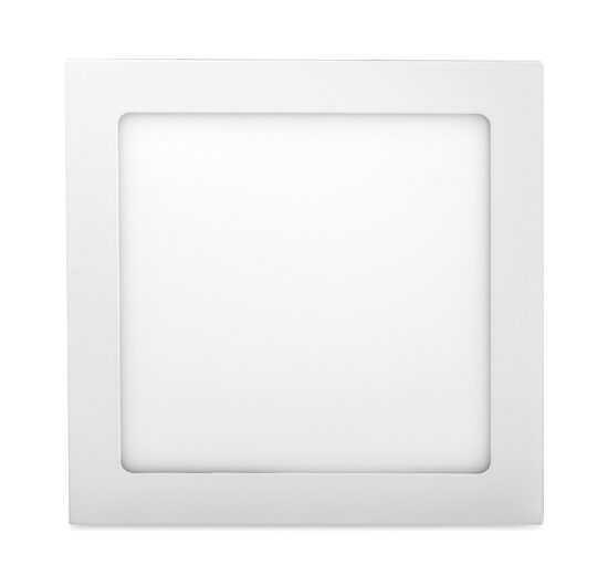 LED Solution Bílý vestavný LED panel hranatý 171 x 171mm 12W Barva světla: Teplá bílá 191168