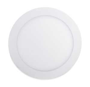 LED Solution Bílý vestavný LED panel kulatý 120mm 6W Barva světla: Studená bílá 10264