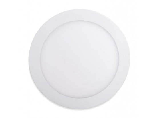 LED Solution Bílý vestavný LED panel kulatý 300mm 24W Premium Barva světla: Denní bílá 725