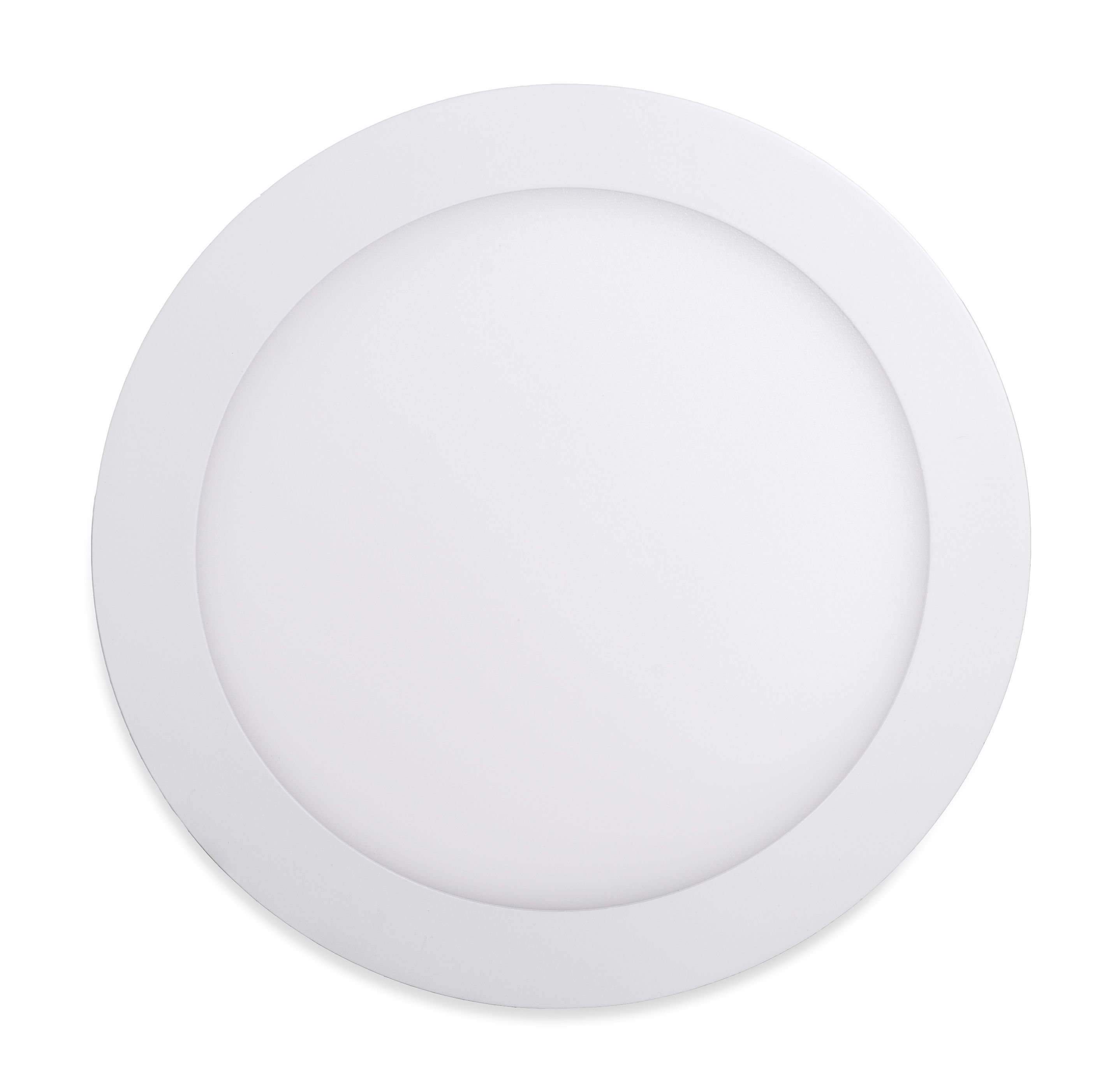 LED Solution Bílý vestavný LED panel kulatý 300mm 24W stmívatelný Barva světla: Denní bílá
