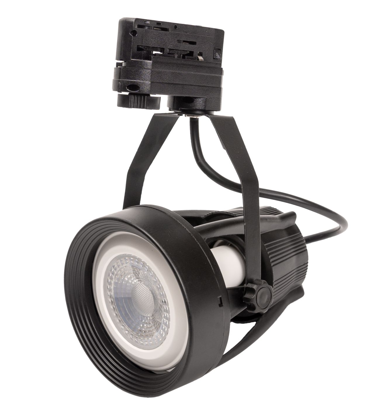 LED Solution Černé lištové svítidlo 3F + LED žárovka 11W Barva světla: Denní bílá 105601_154