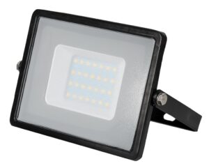 LED Solution Černý LED reflektor 30W Premium Barva světla: Teplá bílá 400