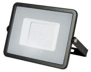 LED Solution Černý LED reflektor 50W Premium Barva světla: Studená bílá 408