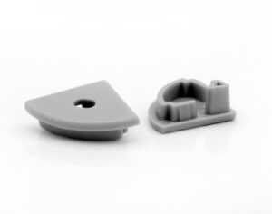 LED Solution Koncovka rohového R5 Vyberte variantu: kulatá s otvorem 096562