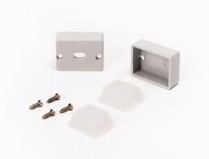 LED Solution Koncovka voděodolného profilu IP67 varianty: s otvorem