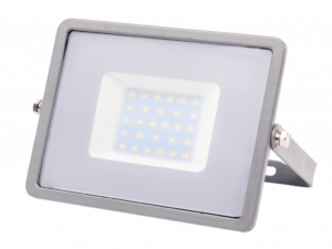 LED Solution Šedý LED reflektor 30W Premium Barva světla: Studená bílá 456