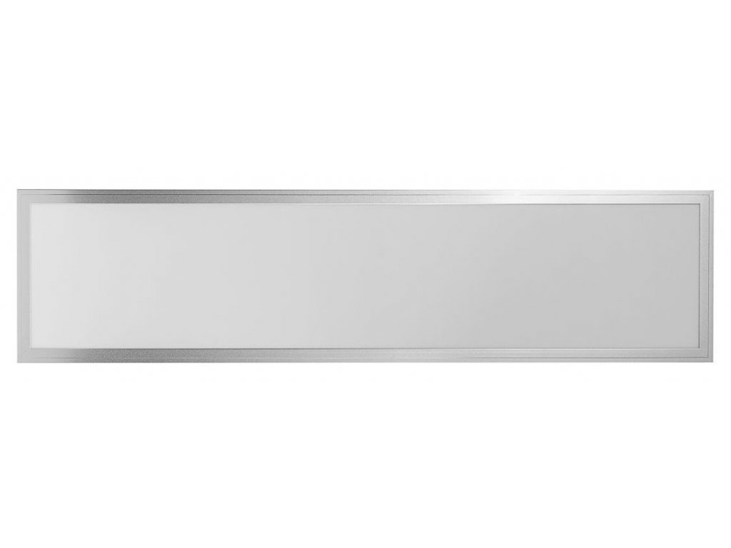LED Solution Stříbrný podhledový LED panel s pružinkami 300 x 1200mm 40W Premium Barva světla: Denní bílá