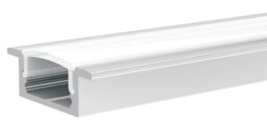LED Solution Vestavný profil pro LED pásky V1 délky a typy profilů: Profil + Nacvakávací čirý kryt 1m