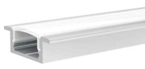LED Solution Vestavný profil pro LED pásky V1 délky a typy profilů: Profil bez difuzoru (krytu) 1m