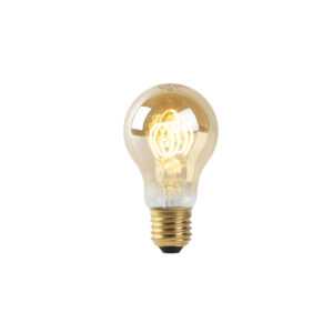 LED žárovka A60 E27 4W 2200K zlaté spirálové vlákno stmívatelné