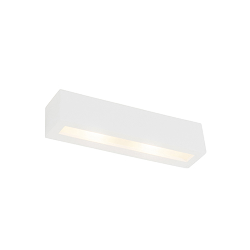 Moderní nástěnná lampa bílá 2-světlo - Tjada Novo