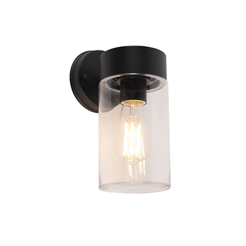 Moderní nástěnná lampa černá 26