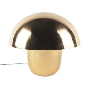 Moderní stolní lampa zlatá s bílým vnitřkem 50 cm - Canta