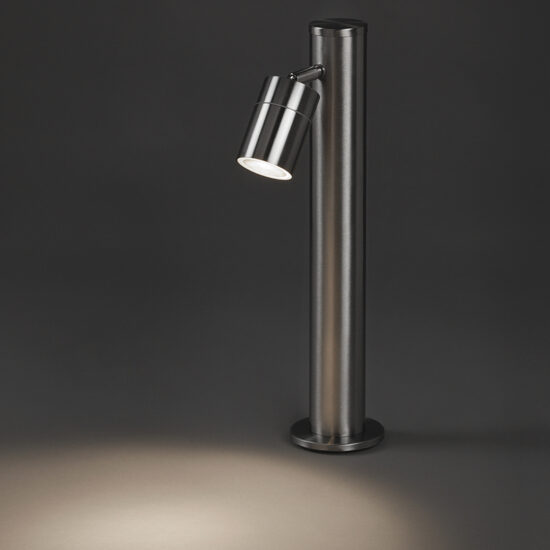 Moderní venkovní lampa z oceli 45 cm nastavitelná - Solo