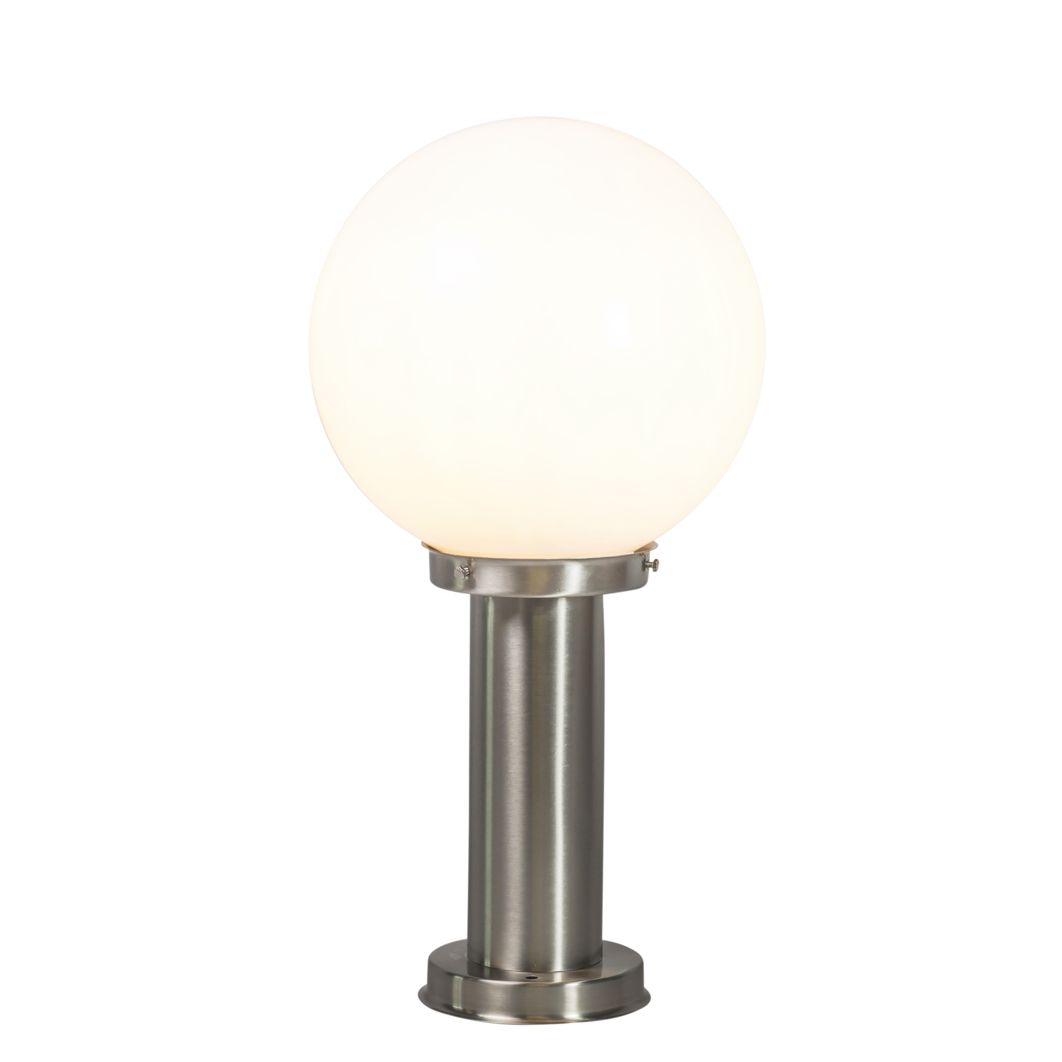 Moderní venkovní sloupek z nerezové oceli 50 cm - Sfera