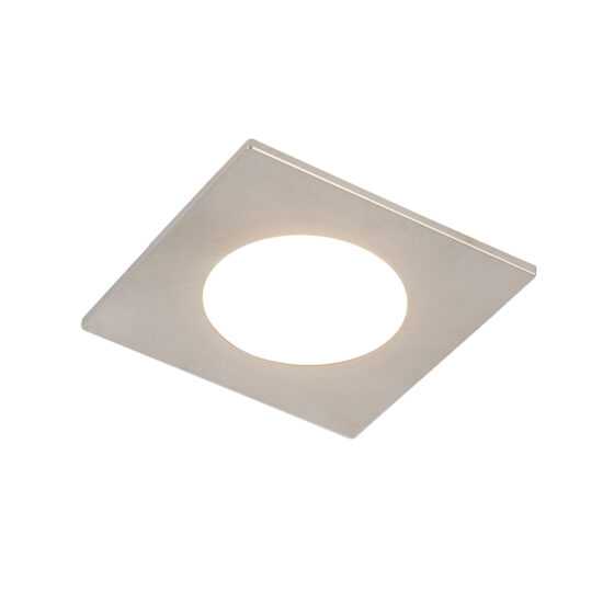 Moderní zapuštěná bodová ocel vč. LED 3stupňové stmívatelné IP65 - jednoduše