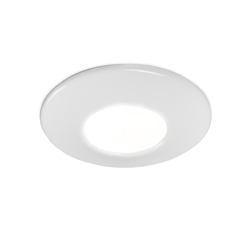 Moderní zapuštěné bodové bílé IP44 - mezera