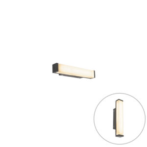 N&aacute;stěnn&aacute; lampa čern&aacute; 32 cm IP44 - Cascada