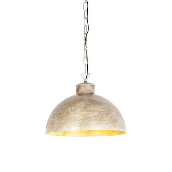 Průmyslová závěsná lampa taupe 35 cm - Magna Classic