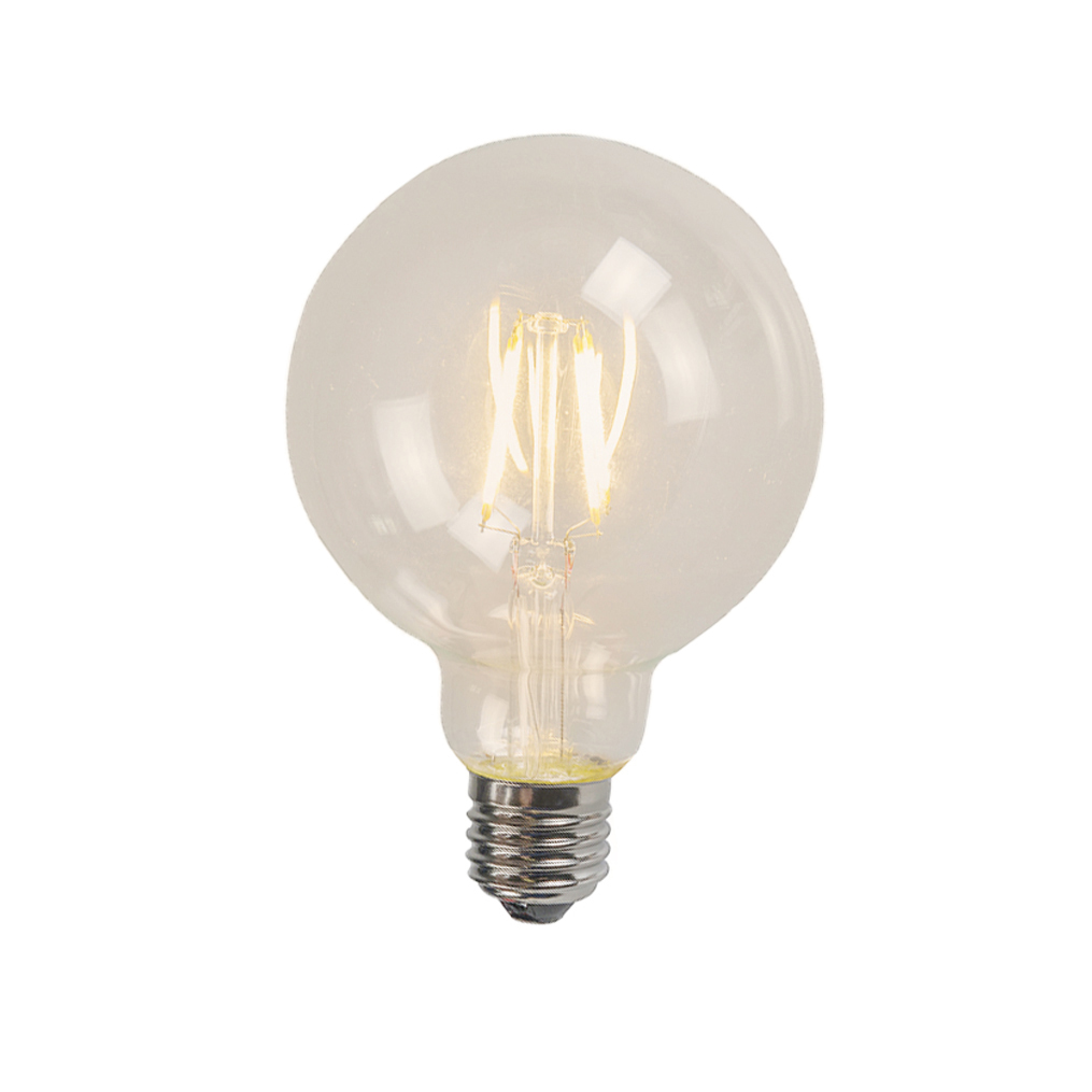 Sada 3 LED žárovek E27 G95 4W 320 lm 2700K