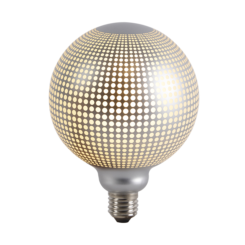 Sada 3 stmívatelných LED světelných zdrojů E27 DECO 4W 240 lm 2700K