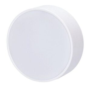 Solight Bílý přisazený LED panel s tenkým rámečkem kulatý 120mm 16W Barva světla: Teplá bílá WD127