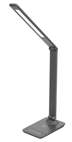 Solight LED STOLNÍ LAMPA 10W S BEZDRÁTOVÝM NABÍJENÍM WO55-G