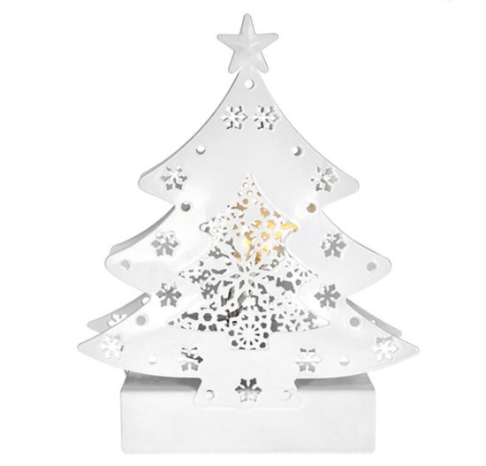 Solight LED kovový vánoční stromeček 1V218