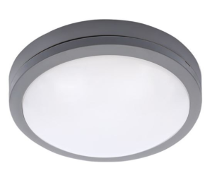 Solight Šedé LED stropní/nástěnné svítidlo 20W IP54 WO781-G