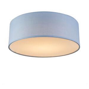 Stropní lampa modrá 30 cm vč. LED - Drum LED