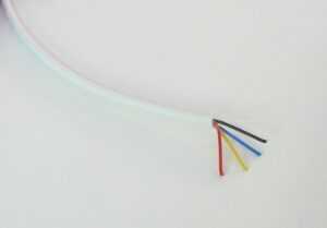 T-LED Kabel RGB čtyřžilový kulatý průměr: 4 x 0