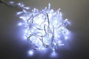 T-LED LED světelný řetěz 12W 230V 10M Barva světla: Studená bílá