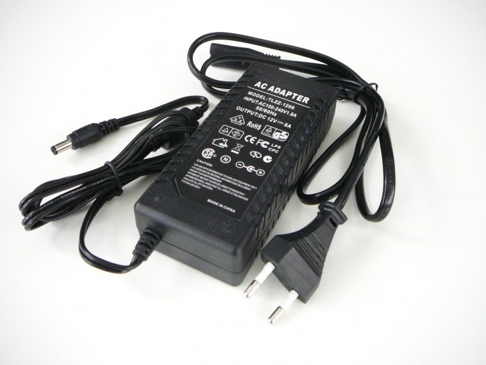 T-LED LED zásuvkový zdroj (trafo) 12V 72W 05310