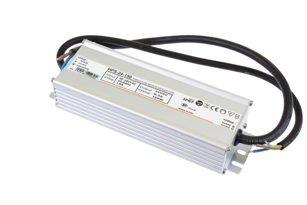 T-LED LED zdroj (trafo) 24V 150W IP67 Premium 051134