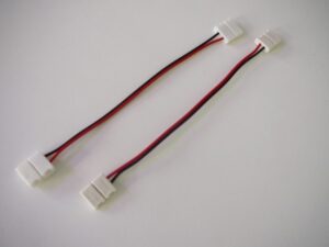 T-LED Spojka pro LED pásek s kabelem CLICK Vyberte šířku konektoru: Pro 10mm šířku pásku 112135