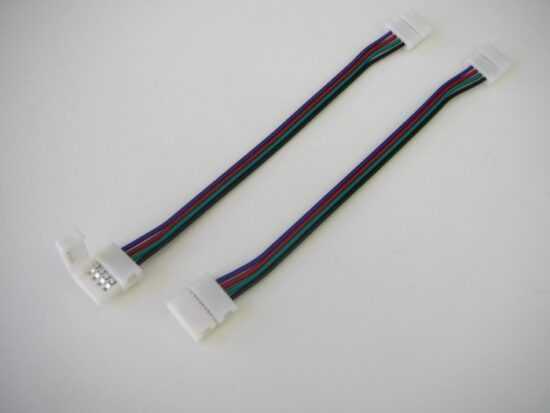 T-LED Spojka pro RGB LED pásek s kabelem 112136