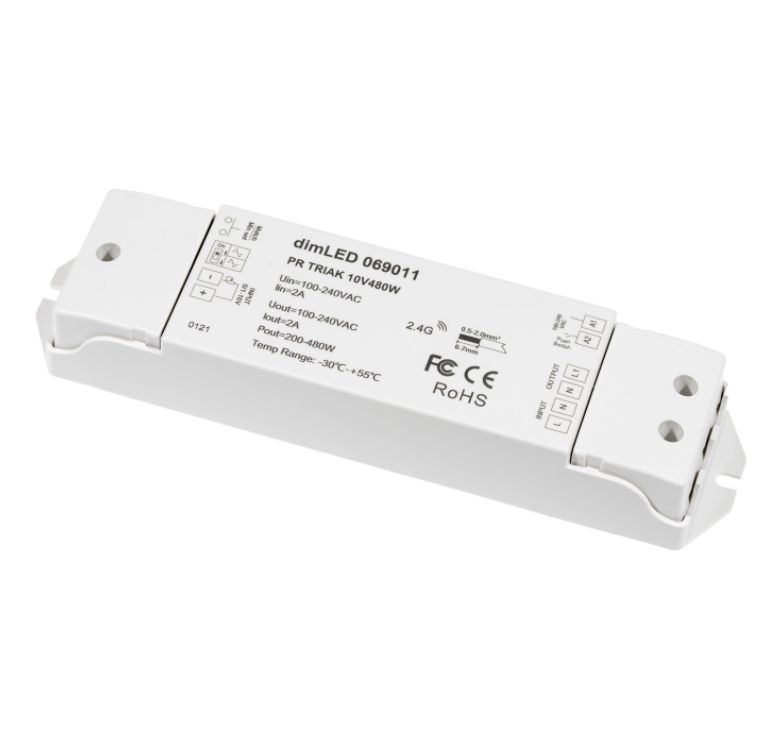 T-LED Triakový stmívač dimLED 480W pro LED svítidla 230V 069011