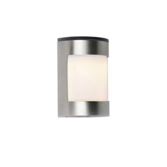 Venkovní nástěnné svítidlo ocel IP44 na solární energii včetně LED - Boston