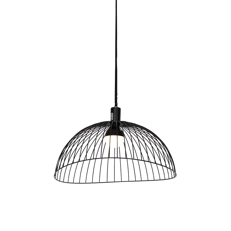 Venkovní stropní svítidlo černé IP44 včetně LED dobíjecí RGBW - Pua