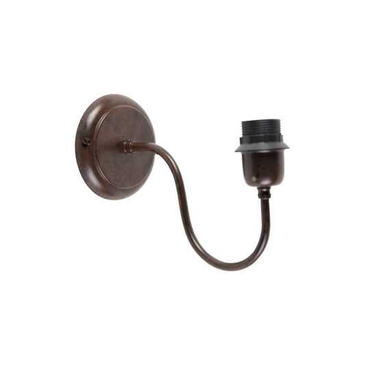 Vintage nástěnná lampa hnědá - Combi Classic
