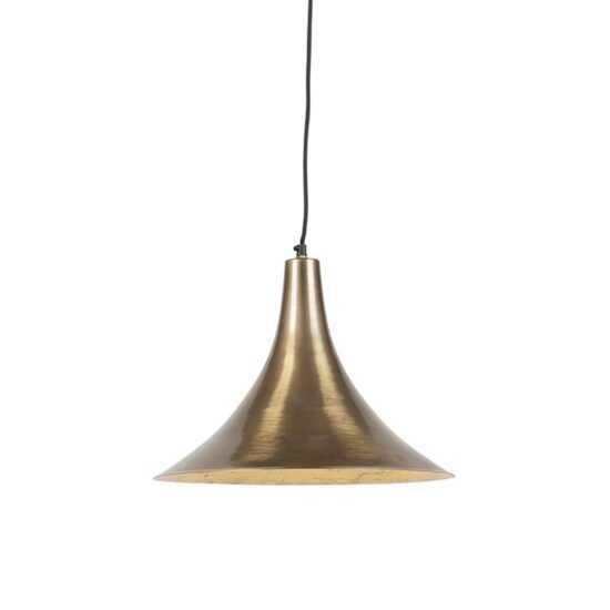 Vintage závěsná lampa zlatá - Duke D