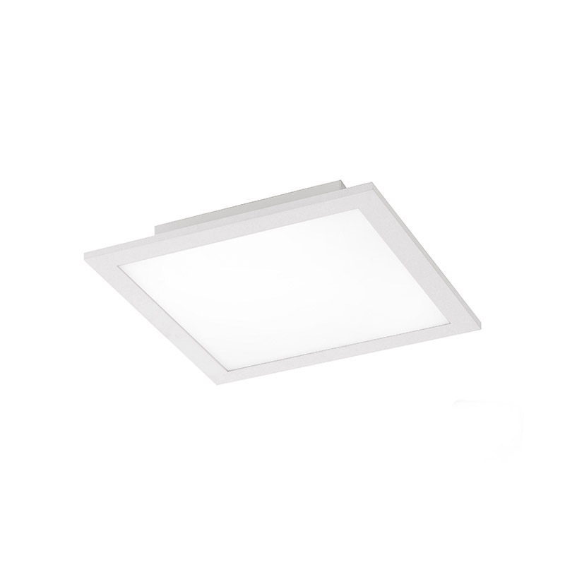 Stropní lampa bílá 30 cm vč. LED s dálkovým ovládáním - Orch