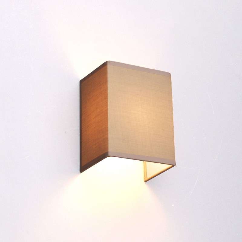 Venkovská nástěnná lampa béžová - Vete
