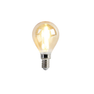 E14 stmívatelná LED lampa P45 goldline 3