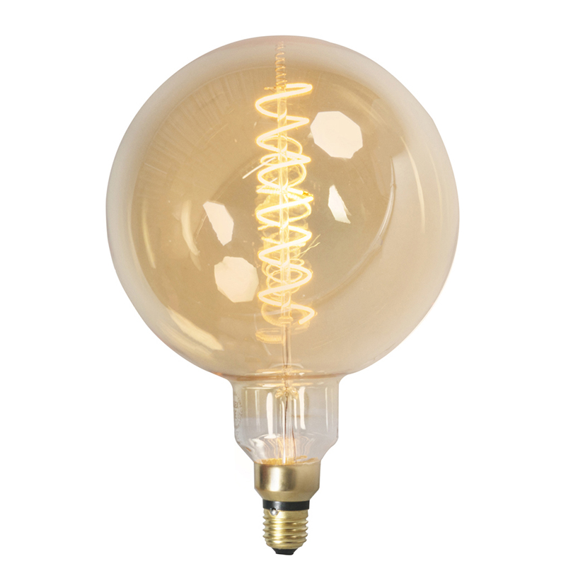 Sada 3 stmívatelných LED žárovek E27 MEGA globe 2100 K.