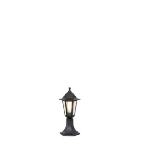 Klasická venkovní stojací lampa černá 42