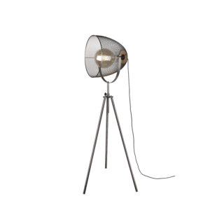 Průmyslová stojací lampa stativová ocel - Ravi