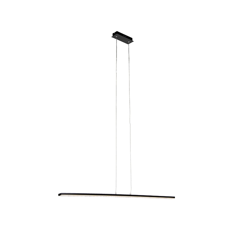 Designová závěsná lampa černá včetně LED - Banda